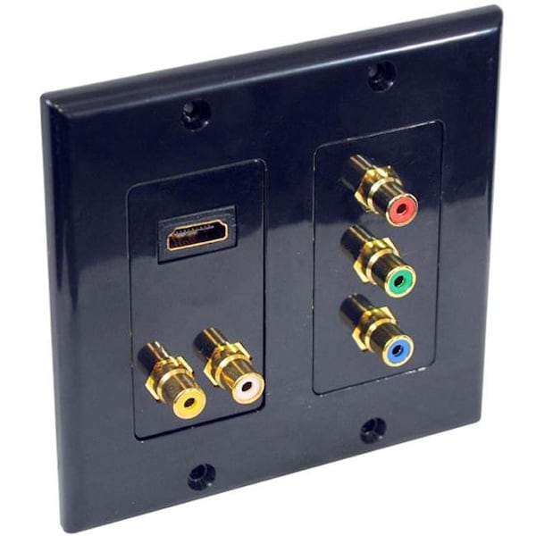 Pyle PyleHome PHDBM6 PyleHome PHDK1 Dual HDMI 2 RCA 3 RCA Wall Plate